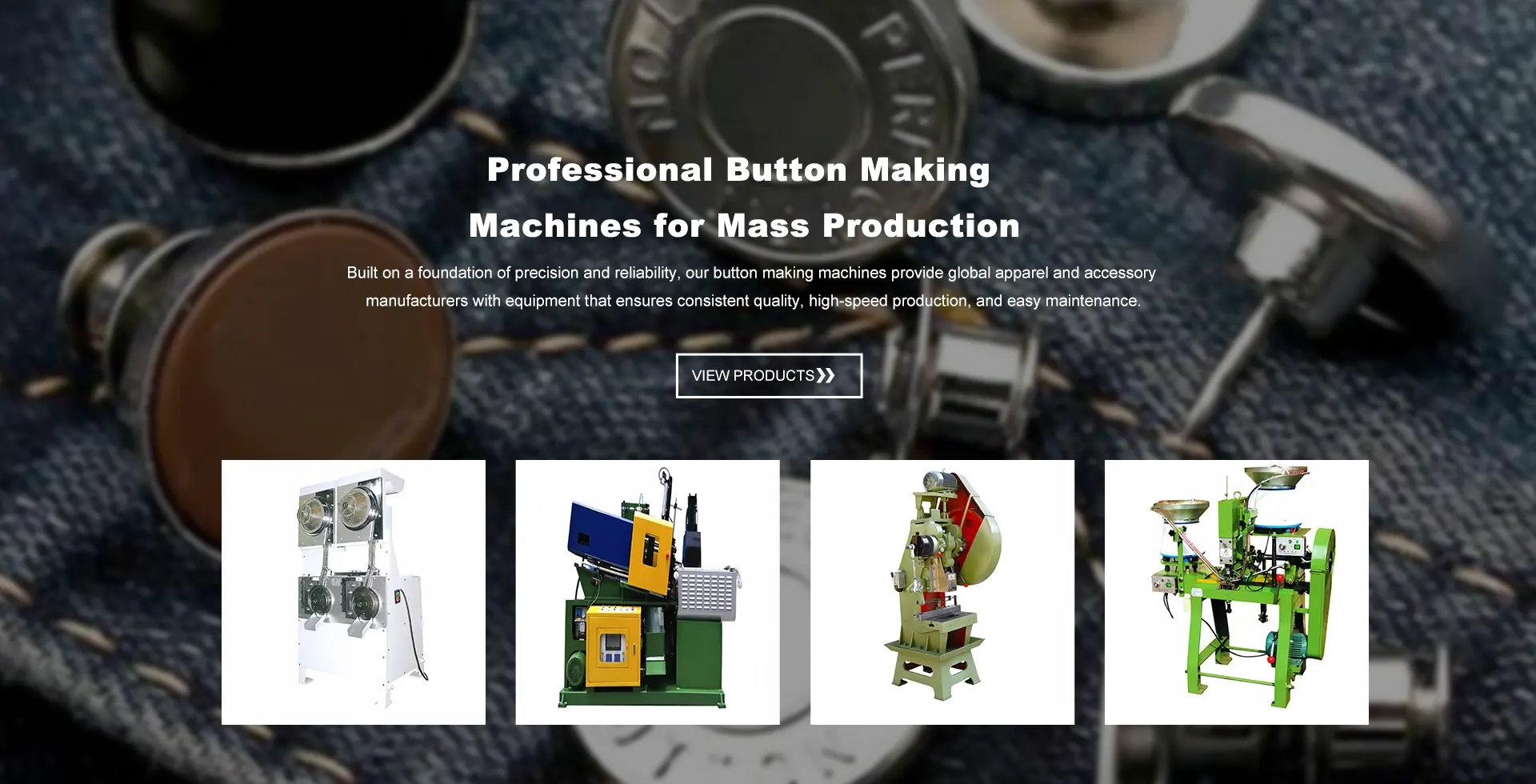 Máquina para fabricar botones